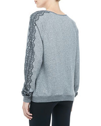 Soft Joie Annora Lace Print Sweatshirt