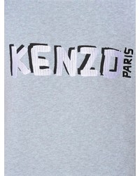 Kenzo Logo Cotton Fleece Sweatshirt
