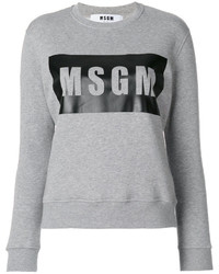MSGM Logo Print Sweater