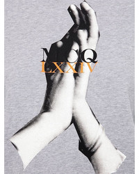 McQ by Alexander McQueen Spiritual Printed Cotton Sweatshirt
