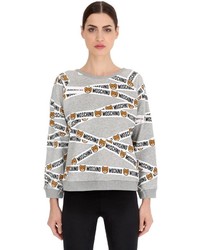 Moschino Underbear Printed Cotton Sweatshirt
