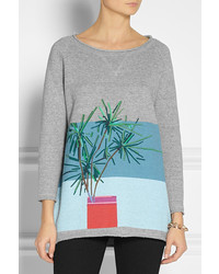 Band Of Outsiders Printed Cotton French Terry Sweatshirt