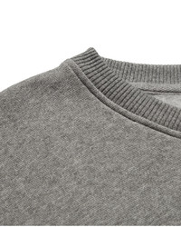 A.P.C. Printed Fleece Back Cotton Jersey Sweatshirt