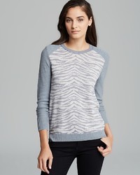 Rebecca Taylor Sweater Tiger Print