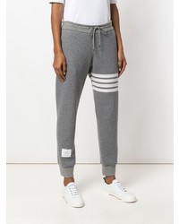 Thom Browne Engineered 4 Bar Stripe Sweatpants In Double Faced Cashmere