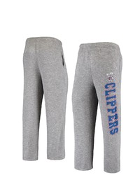 CONCEPTS SPORT Gray La Clippers Tri Blend Knit Pants At Nordstrom