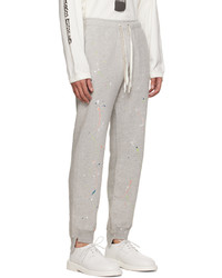 Tanaka Gray Paint Splatter Lounge Pants