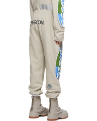 Heron Preston Grey Cotton Lounge Pants