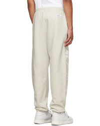 Heron Preston Grey Hp Brushed Lounge Pants