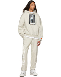 Heron Preston Grey Hp Brushed Lounge Pants