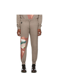 Undercover Grey Valentino Edition V Face Ufo Print Lounge Pants