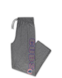 PROFILE Heathered Charcoal Chicago Cubs Jersey Sleep Pants In Heather Charcoal At Nordstrom