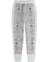 Alexander McQueen Printed Cotton Sweatpants