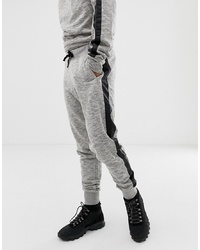 Le Breve Taped Side Slim Fit Joggers