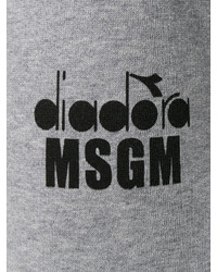 MSGM X Diadora Logo Print Track Pants