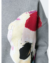 Alexander McQueen Abstract Skull Print Sweatshirt