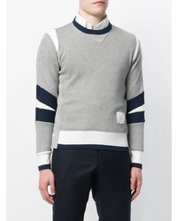 Thom Browne Articulated Chunky Jersey Sweatshirt