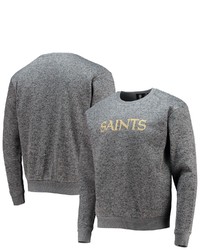 FOCO Black New Orleans Saints Colorblend Pullover Sweater At Nordstrom