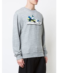 Mostly Heard Rarely Seen 8-Bit Blazed Sneaker Sweatshirt