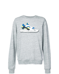 Mostly Heard Rarely Seen 8-Bit Blazed Sneaker Sweatshirt