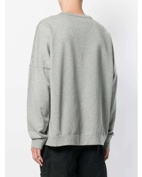 White Mountaineering Drop Shoulder Logo Sweatshirt