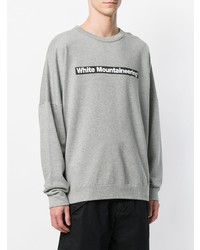 White Mountaineering Drop Shoulder Logo Sweatshirt