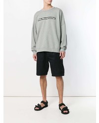 White Mountaineering Drop Shoulder Logo Sweatshirt