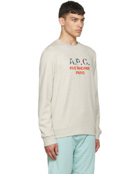 A.P.C. Gray Achille Sweatshirt
