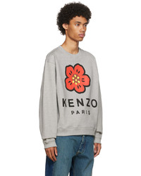 Kenzo Gray Boke Flower Sweatshirt