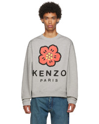 Kenzo Gray Boke Flower Sweatshirt