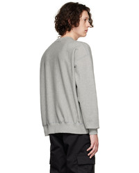 F-LAGSTUF-F Gray Cotton Sweatshirt