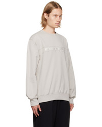 thisisneverthat Gray Cotton Sweatshirt