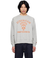 Icecream Gray Ic Sharks Sweatshirt