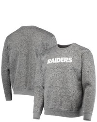 FOCO Gray Las Vegas Raiders Colorblend Pullover Sweater At Nordstrom