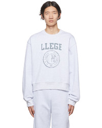 Recto Gray Llege Sweater