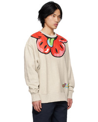 Kenzo Gray Paris Boke Boy Sweatshirt