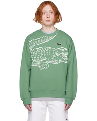Lacoste Green Croc Sweatshirt