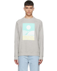 MAISON KITSUNÉ Grey Anthony Burrill Edition Sweatshirt