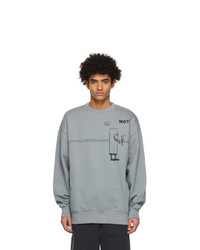 Acne Studios Grey Beni Bischof Edition Motf Sweatshirt