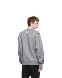 Kenzo Grey Big X Sport Sweatshirt