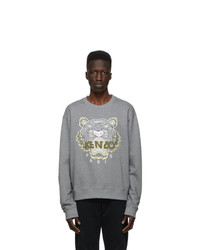 Kenzo Grey Classic Tiger Sweatshirt