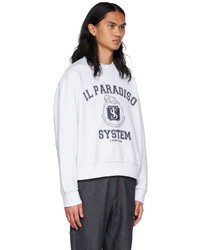 System Grey Cotton Sweatshirt