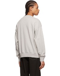 Just Cavalli Grey Cotton Sweatshirt