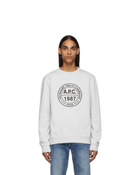 A.P.C. Grey Elvis Sweatshirt