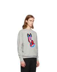 MAISON KITSUNÉ Grey Fox Sweatshirt