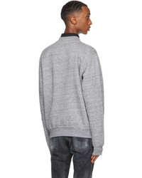 DSQUARED2 Grey Graphic Icon Sweatshirt