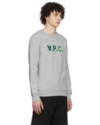 A.P.C. Grey Green Vpc Sweatshirt