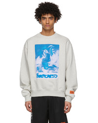 Heron Preston Grey Herons Sweatshirt