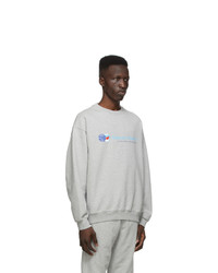 Rassvet Grey Logo Stream 7 Sweatshirt