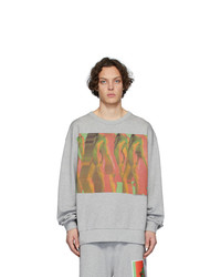 Dries Van Noten Grey Mika Ninagawa Edition Hoxto Sweatshirt